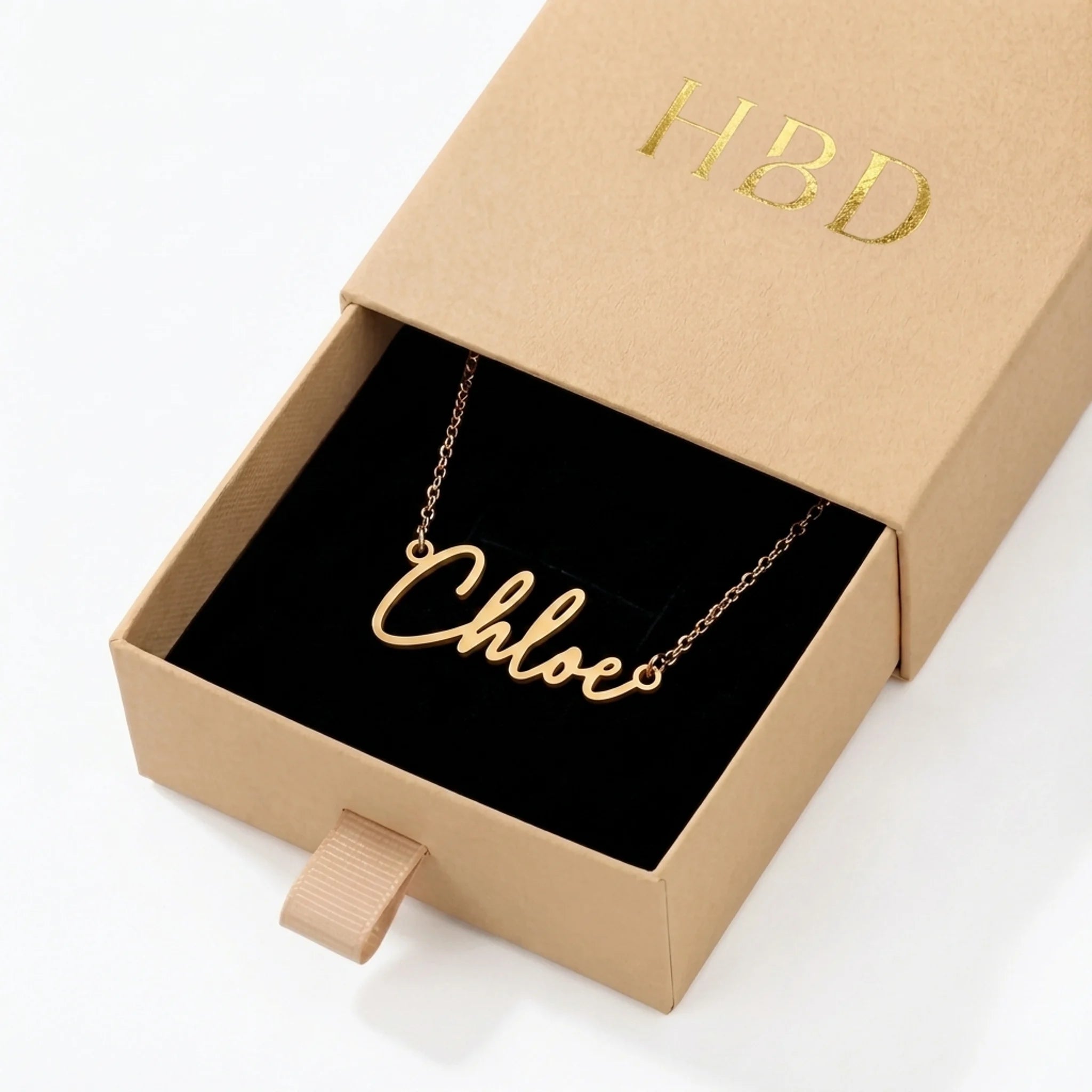 Chloe Name Necklace | 18ct Gold, Silver & Vermeil | Ready to Ship