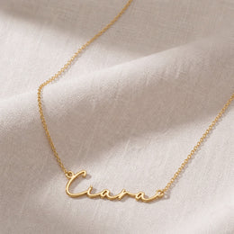 Ciara Name Necklace | 18ct Gold, Silver & Vermeil | Ready to Ship