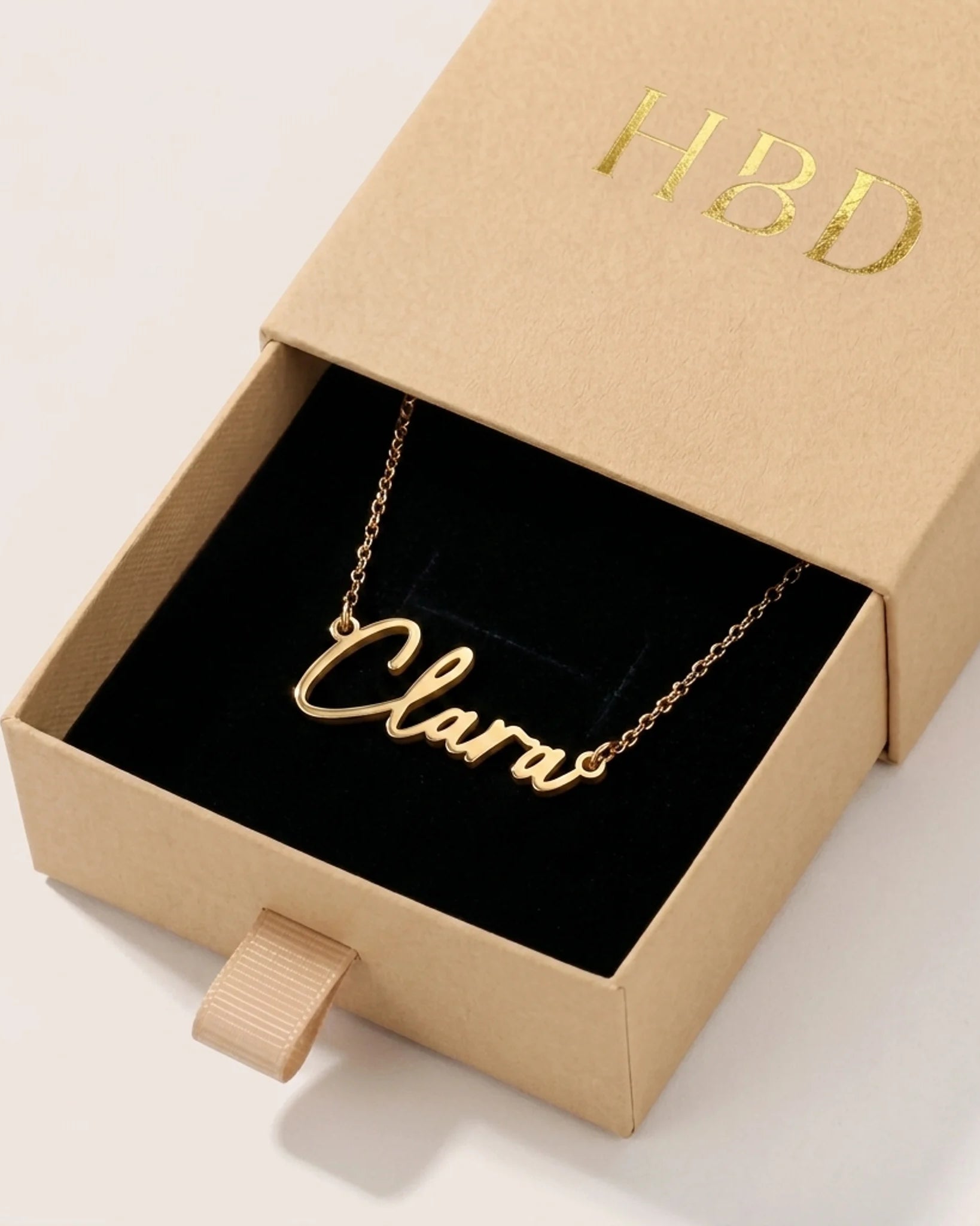 Clara Name Necklace | 18ct Gold, Silver & Vermeil | Ready to Ship