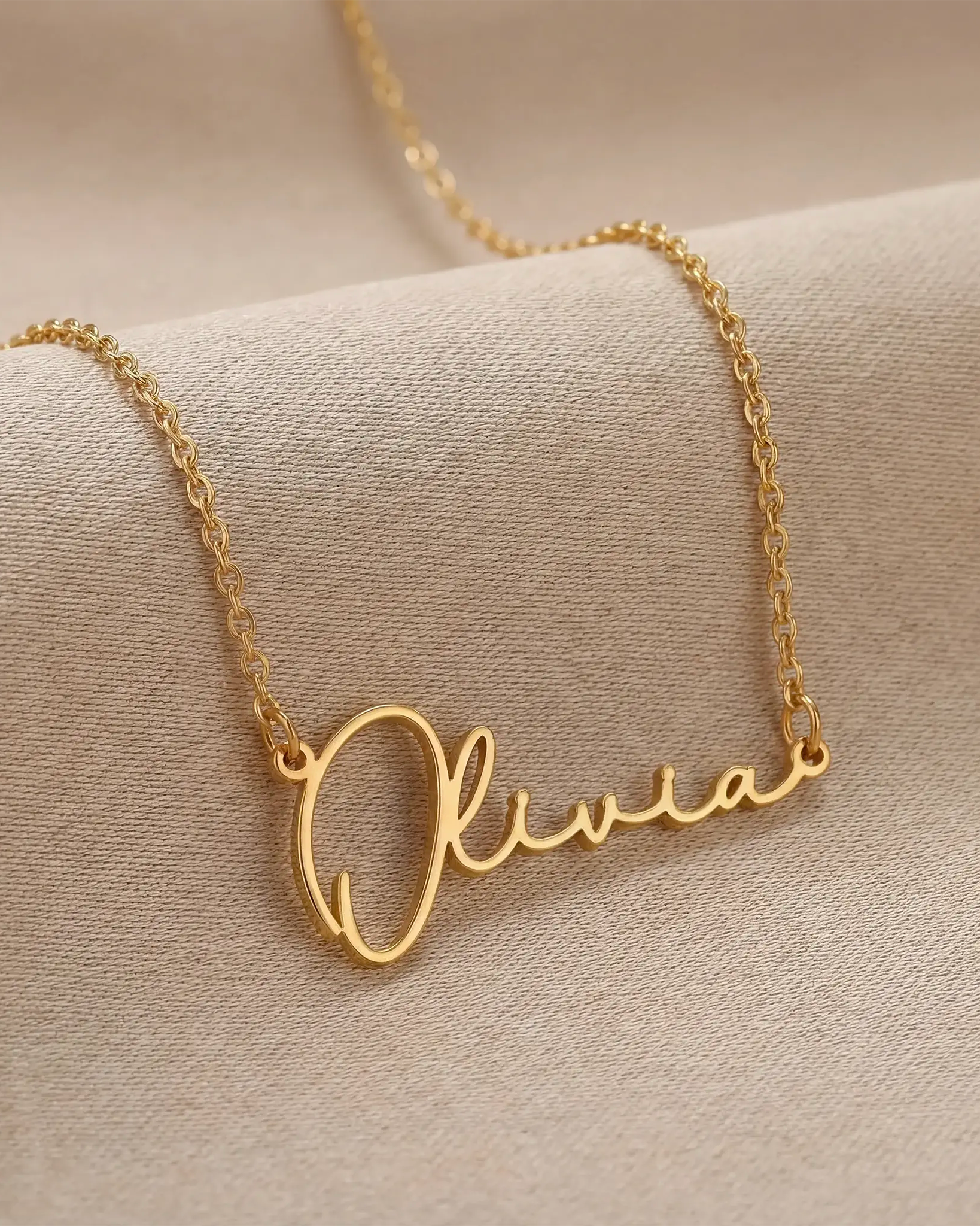 Personalised Kids Name Necklace | Gold or Silver | HBD