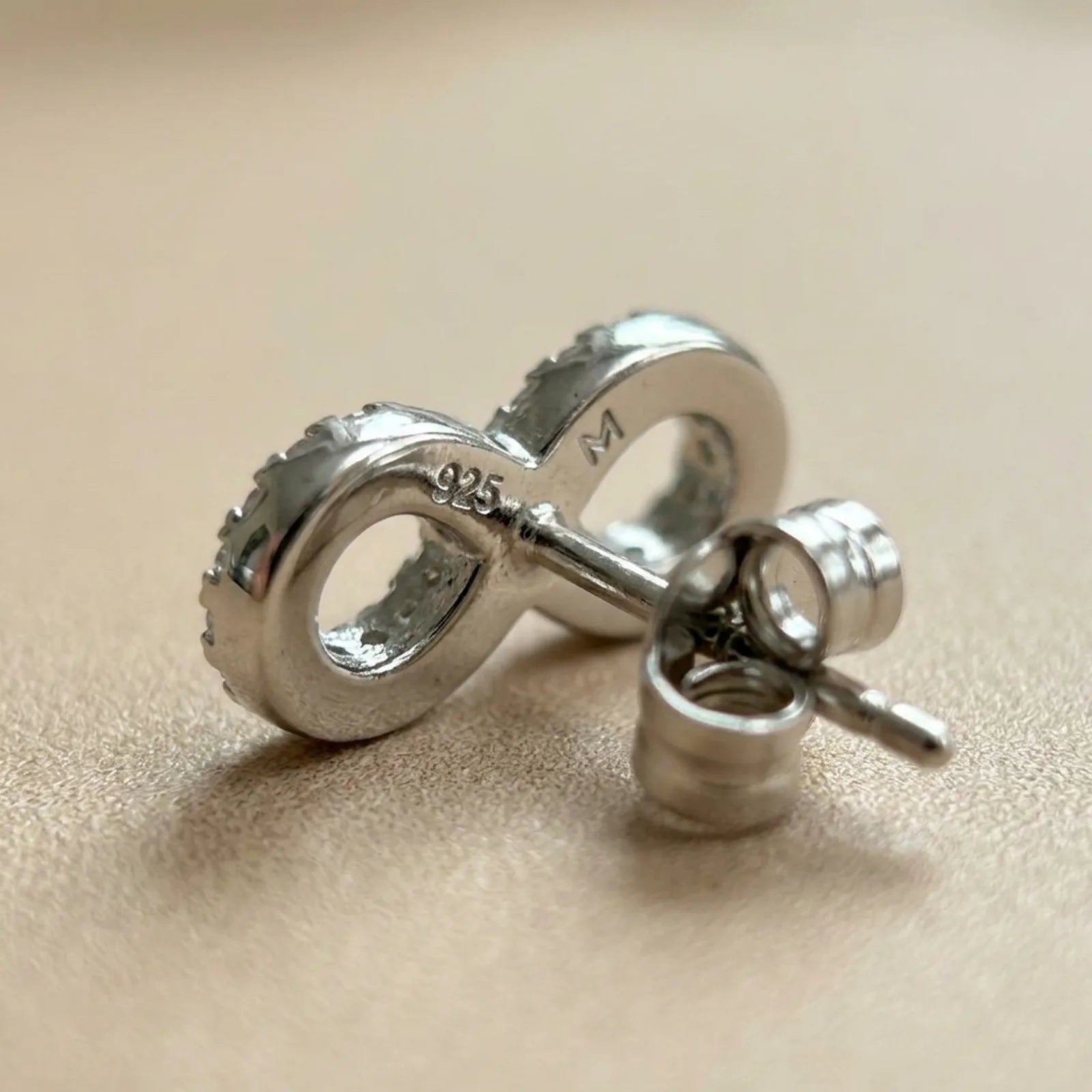 Infinity Stud Earrings