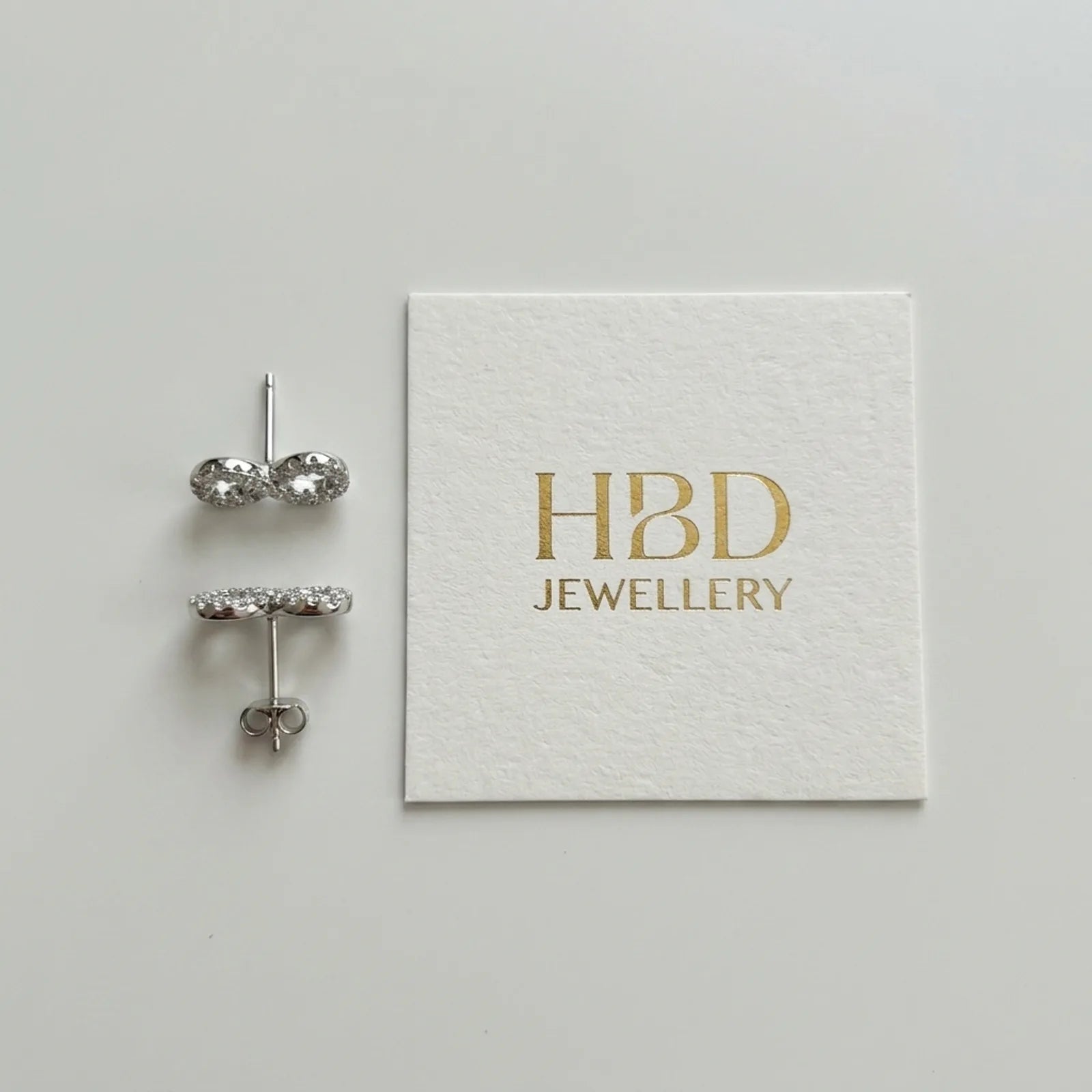 Infinity Stud Earrings