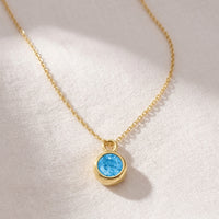 December Birthstone Necklace
