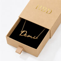 Demi Name Necklace