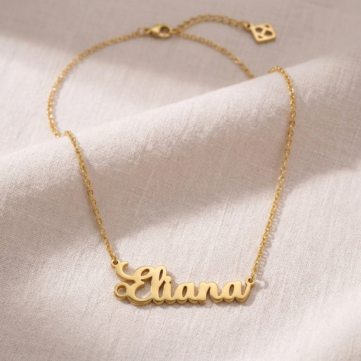 Eliana Name Necklace | 18ct Gold, Silver & Vermeil | Ready to Ship