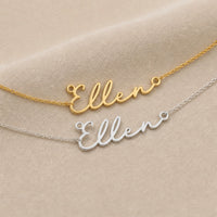 Collar con el nombre de Ellen