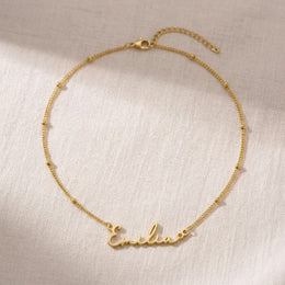 Emilia Name Necklace | 18ct Gold, Silver & Vermeil | Ready to Ship