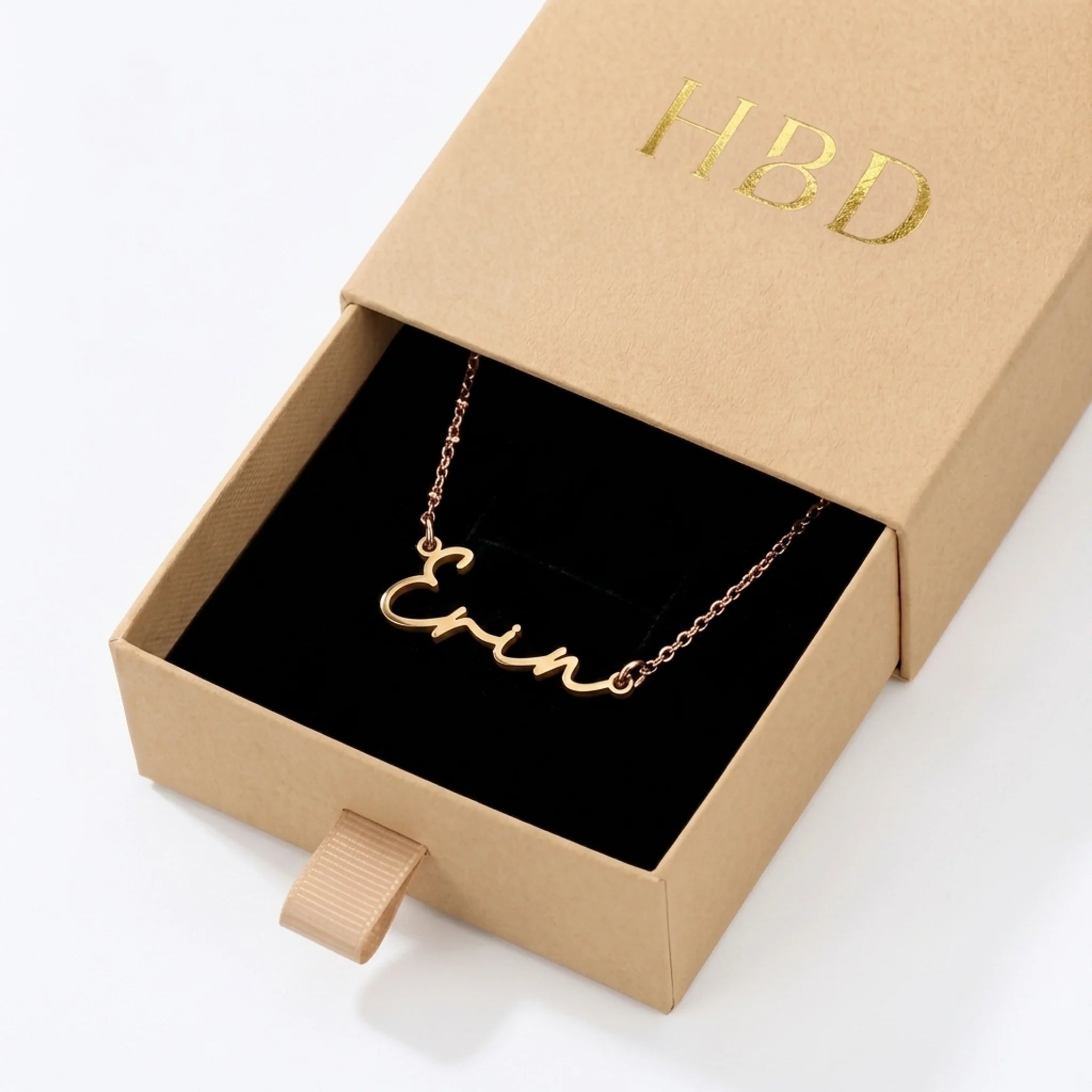 Erin Name Necklace | 18ct Gold, Silver & Vermeil | Ready to Ship