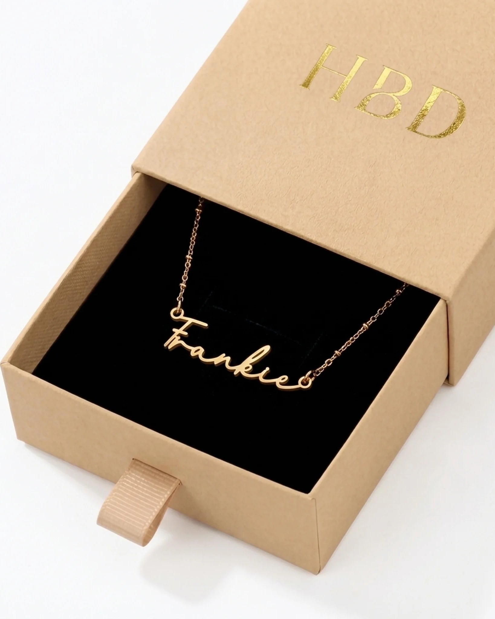 Frankie Name Necklace | 18ct Gold, Silver & Vermeil | Ready to Ship