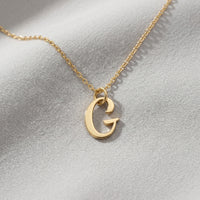 G Initial Necklace