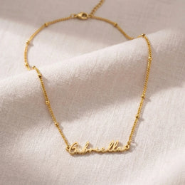 Gabriella Name Necklace | 18ct Gold, Silver & Vermeil | Ready to Ship