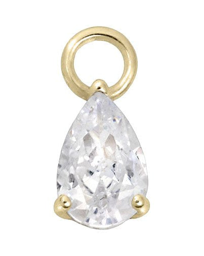 Gigi & Maple Teardrop | Gold or Silver Add-On Charm - HBD