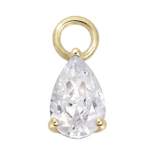 Gigi & Maple Teardrop | Gold or Silver Add-On Charm - HBD