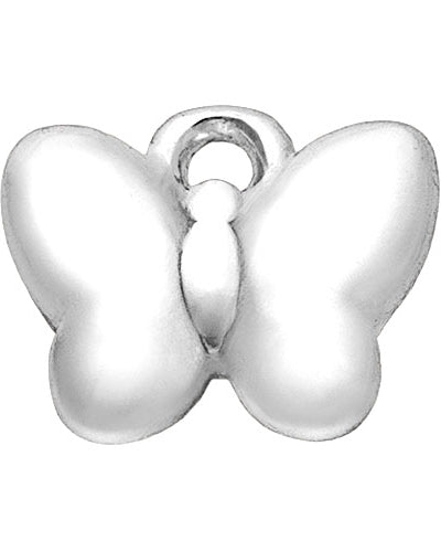 Charm Silver Butterfly Premium Charm Gigi & Maple Silver Butterfly Charm – Sterling Silver Pendant for Bracelets & Necklaces