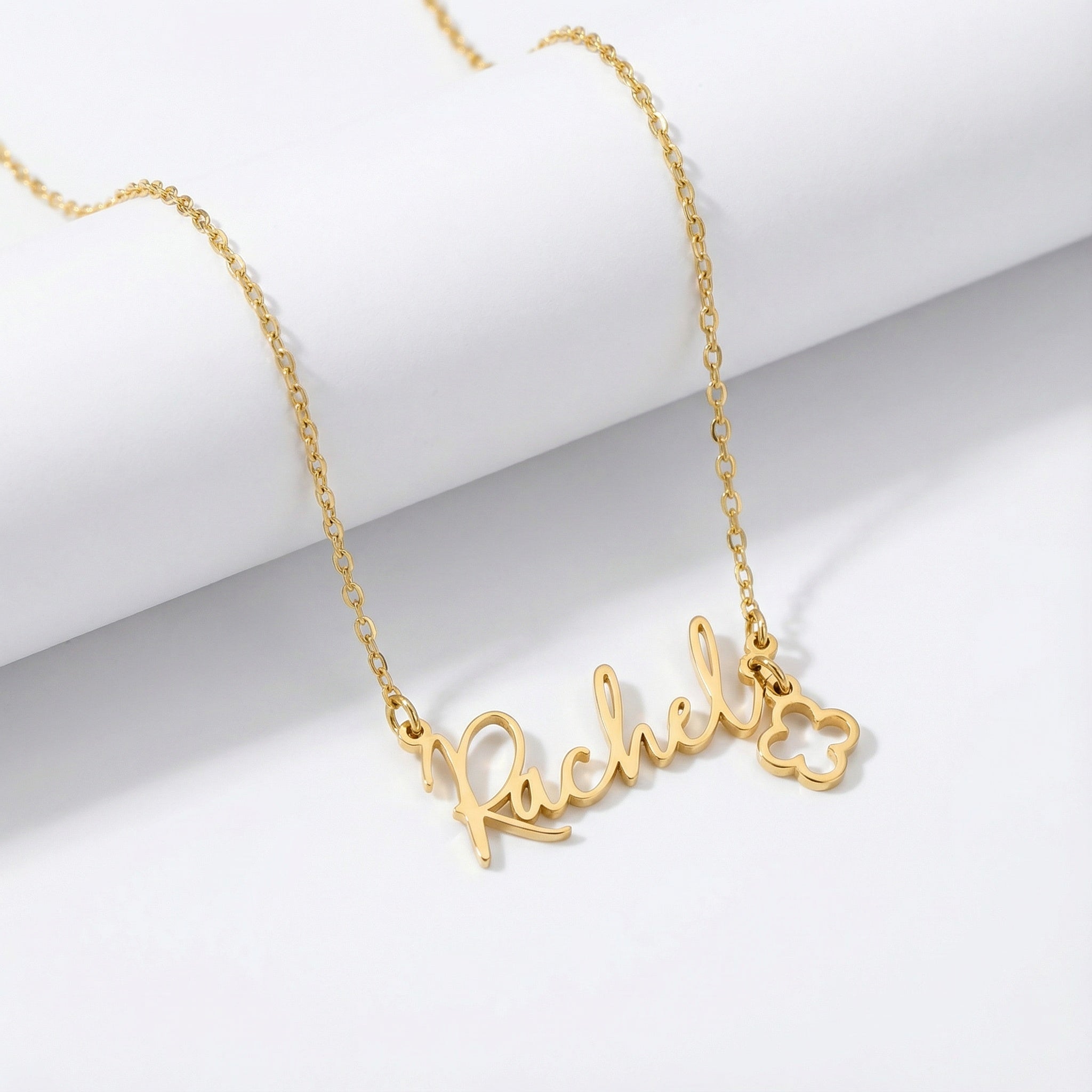 Necklace Multi Name Necklace by G&M Gigi & Maple Personalised Multi-Name Necklace – 1 to 5 Custom Names in Gold, Silver or Vermeil by Gigi & Maple