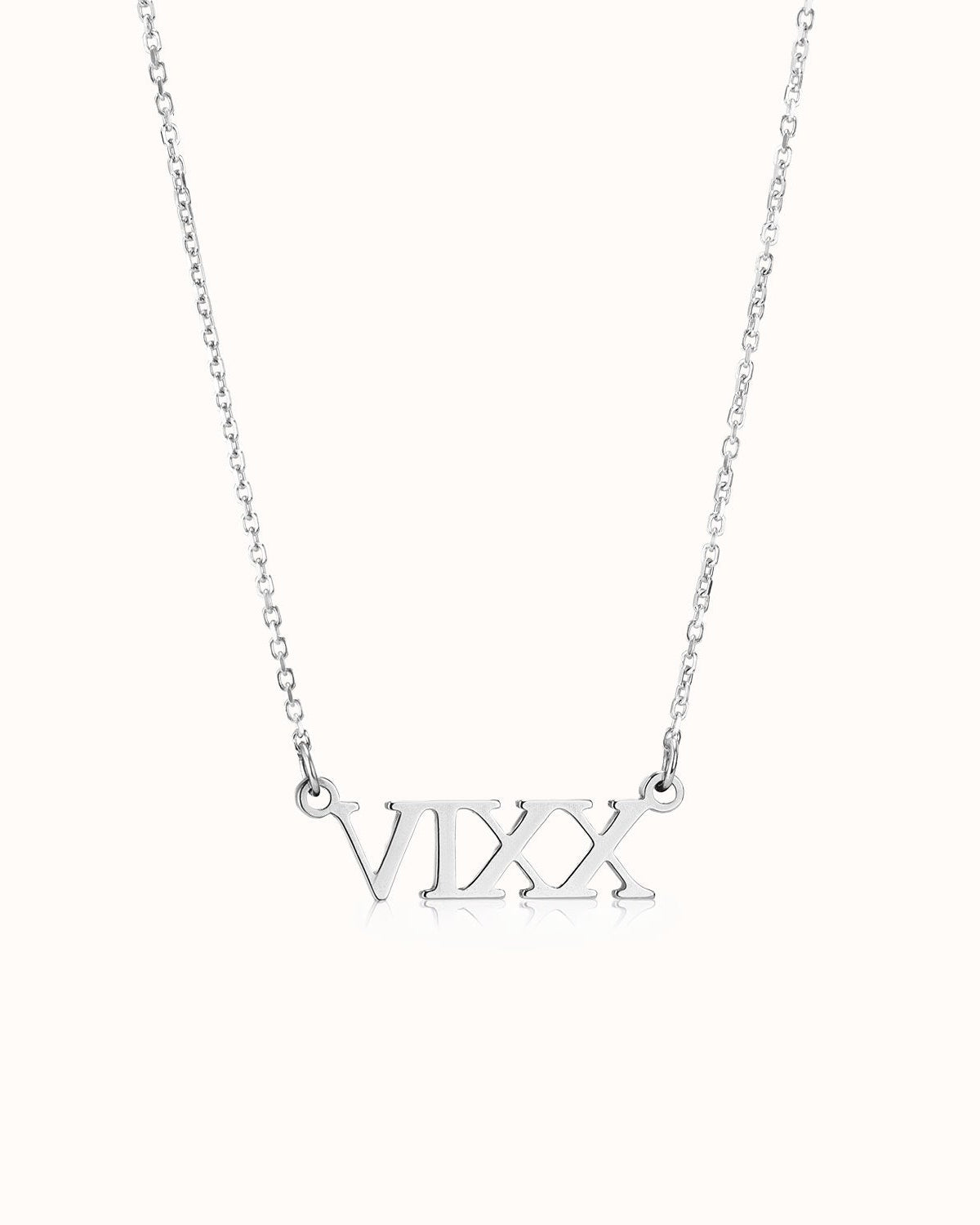 Necklace Roman Numeral Necklace by G&M Gigi & Maple Custom Roman Numeral Necklace in Gold or Silver – Personalised Date Necklace – Gigi & Maple