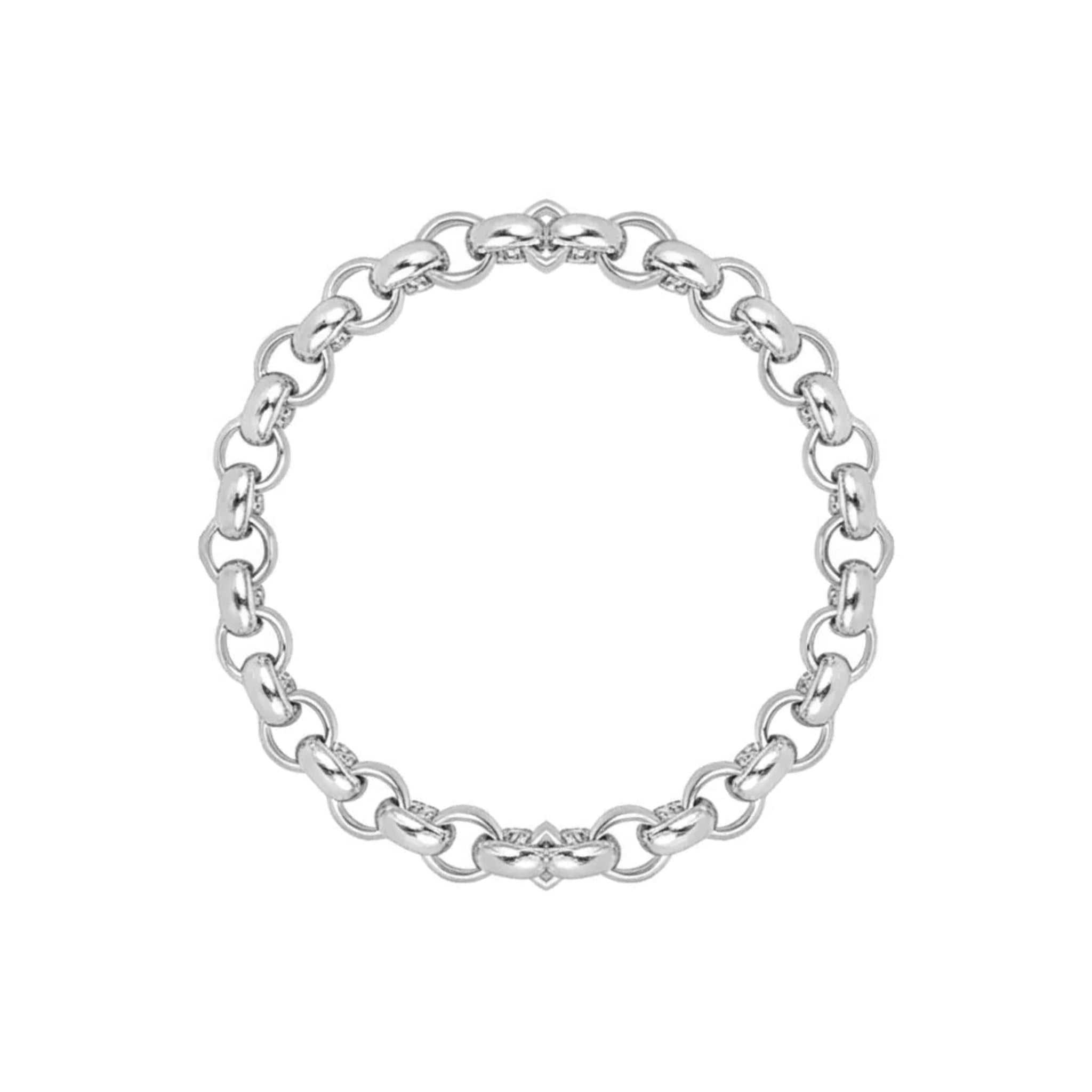 Belcher Chain Necklace in 18ct Gold or Sterling Silver – 14" to 20" Lengths