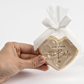 Handmade "Here Comes The Bride" Cookie - Extra - HBD
