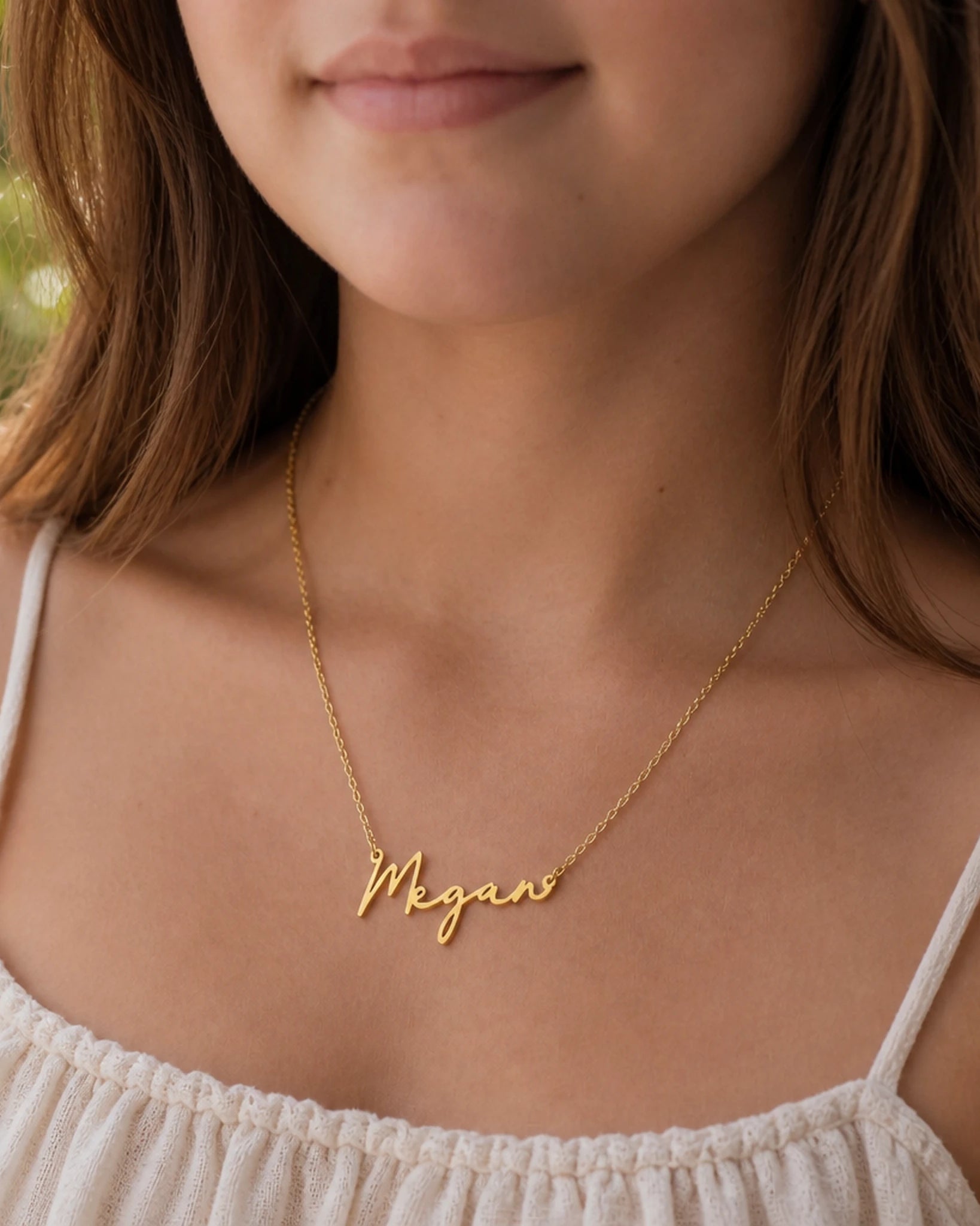 Personalised Kids Name Necklace | Gold or Silver | HBD
