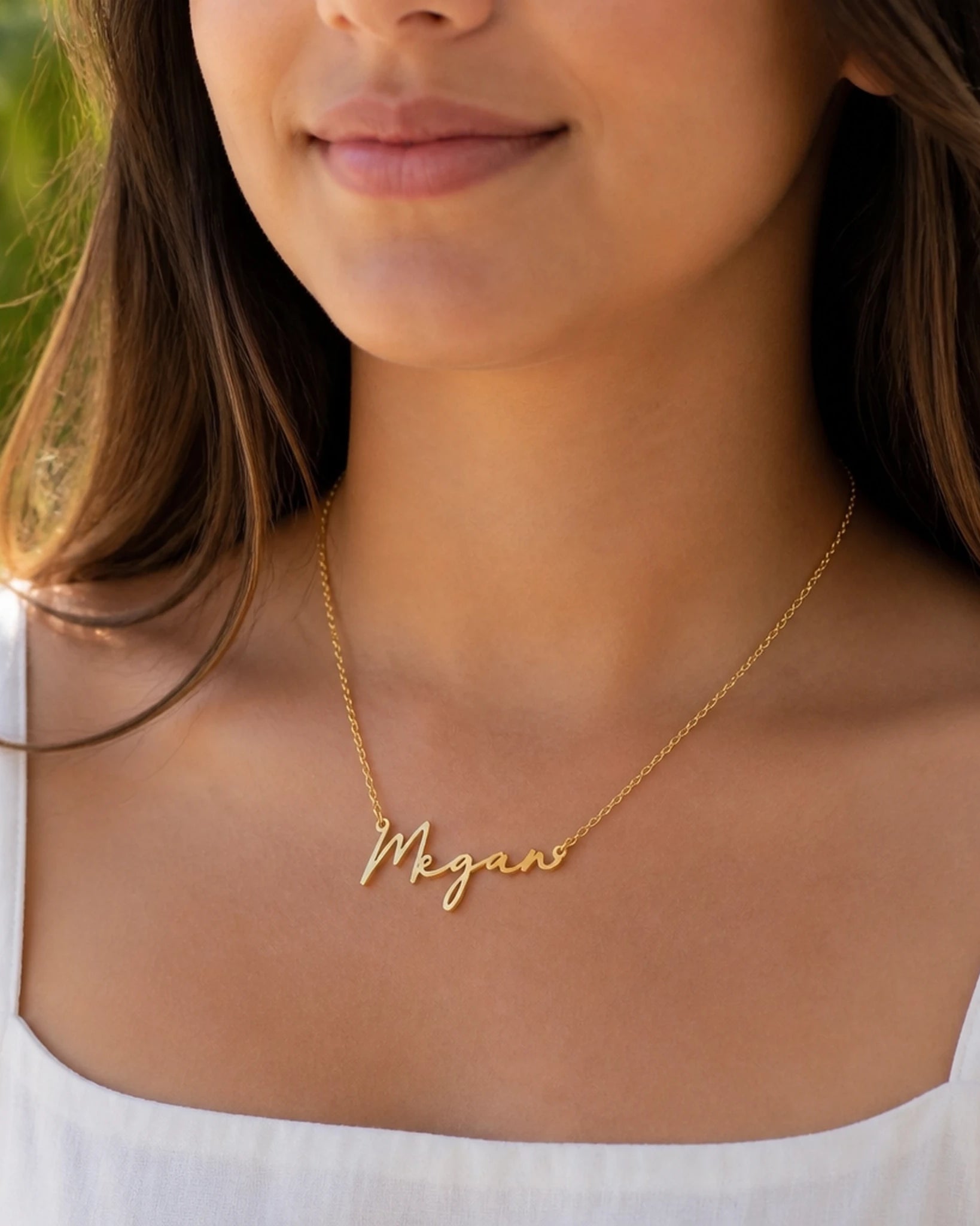Personalised Kids Name Necklace | Gold or Silver | HBD