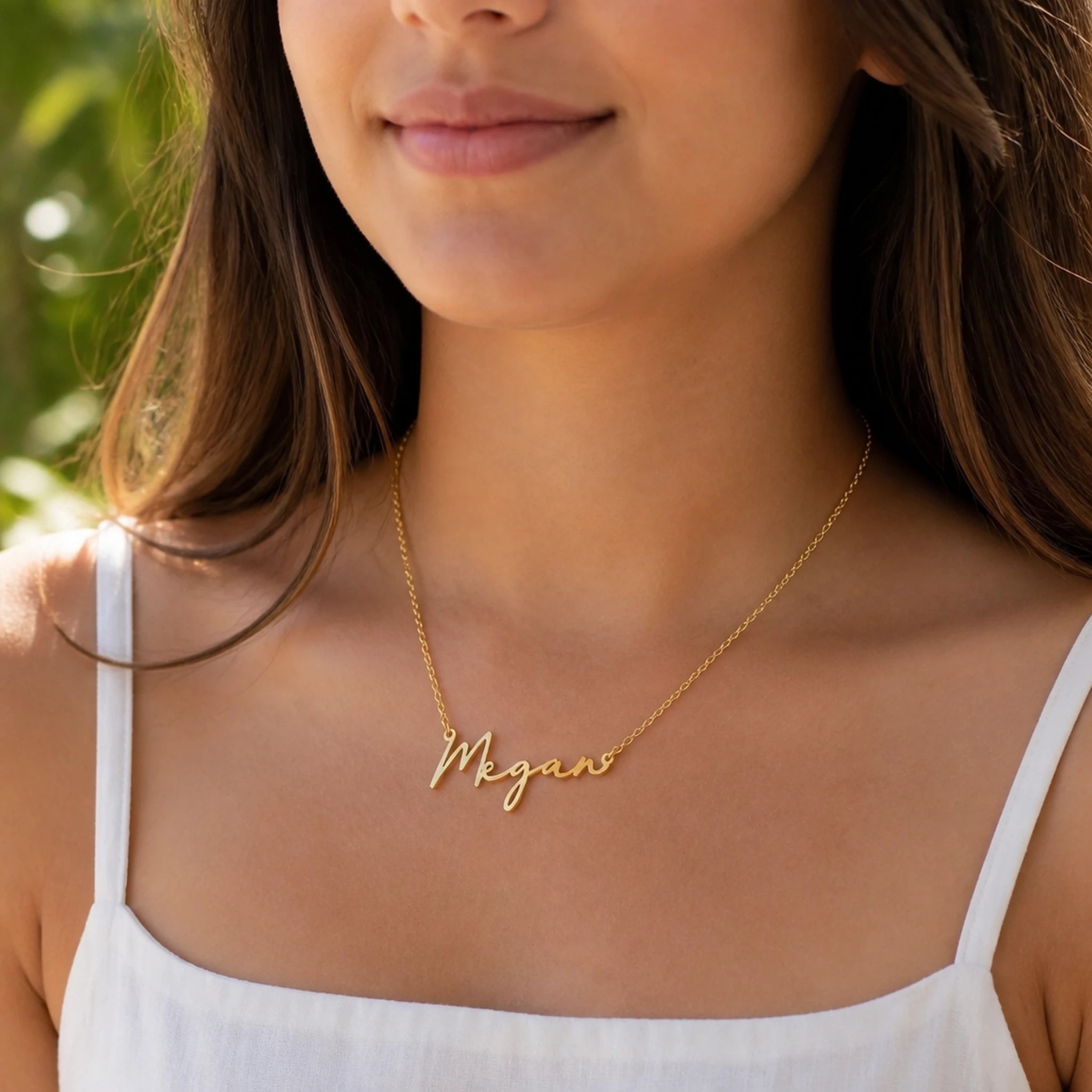 Personalised Kids Name Necklace | Gold or Silver | HBD
