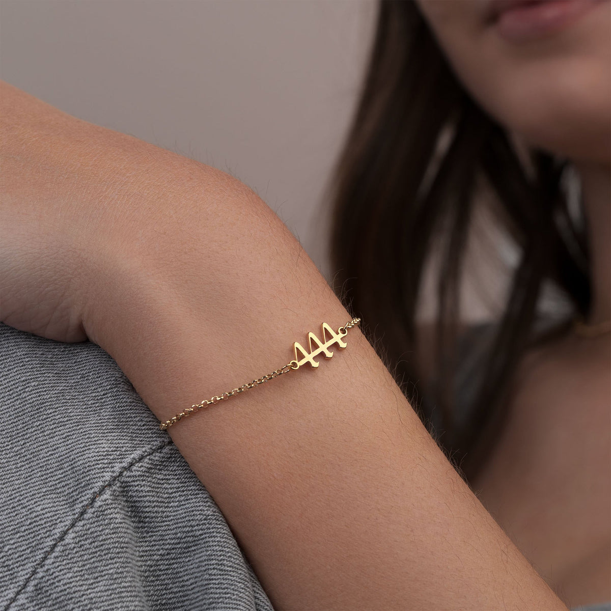Custom Angel Number Bracelet – Personalised Jewellery – Up to 4 Digits
