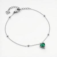 Heart Birthstone Bracelet