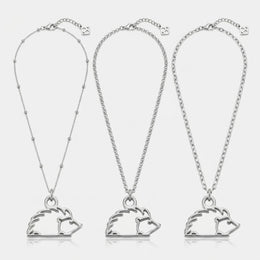 Hedgehog Charm Necklace & Bracelet
