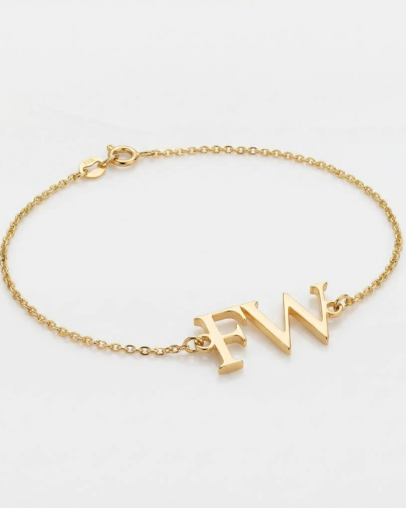 HeyBigDay Bracelet Double Letter Initials Bracelet