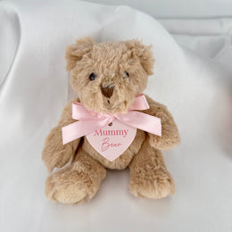 To the Beautiful Mum-to-Be Bracelet Set & Personalised Teddy Bear