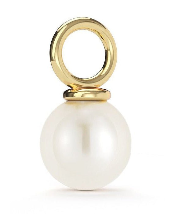 Pearl | Gold or Silver Add-On Charm - HBD