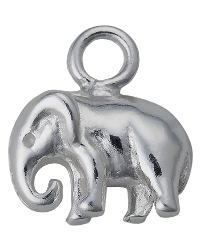 Kids Elephant | Silver Add-On Charm - HBD