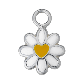 Flower Charm - silver