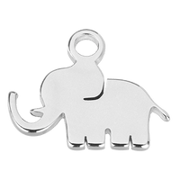 Silver Lucky Elephant Pendant
