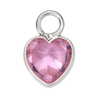 Pink Heart Charm