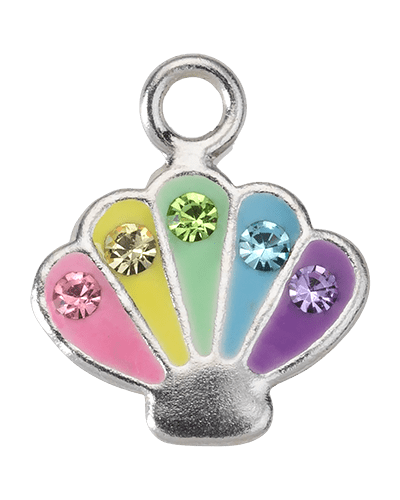 _C-SILVER-SEASHELL-CHARM Charm Silver Seashell Charm HBD Silver Seashell Charm