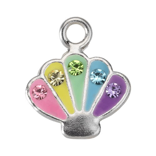 Kids Seashell | Silver Add-On Charm - HBD
