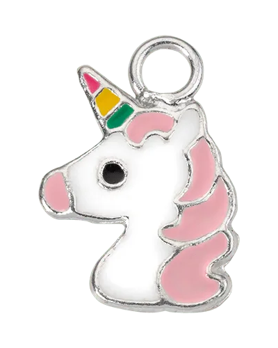 Silver Unicorn Charm