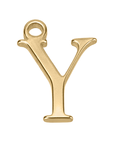 Y Gold Pendant