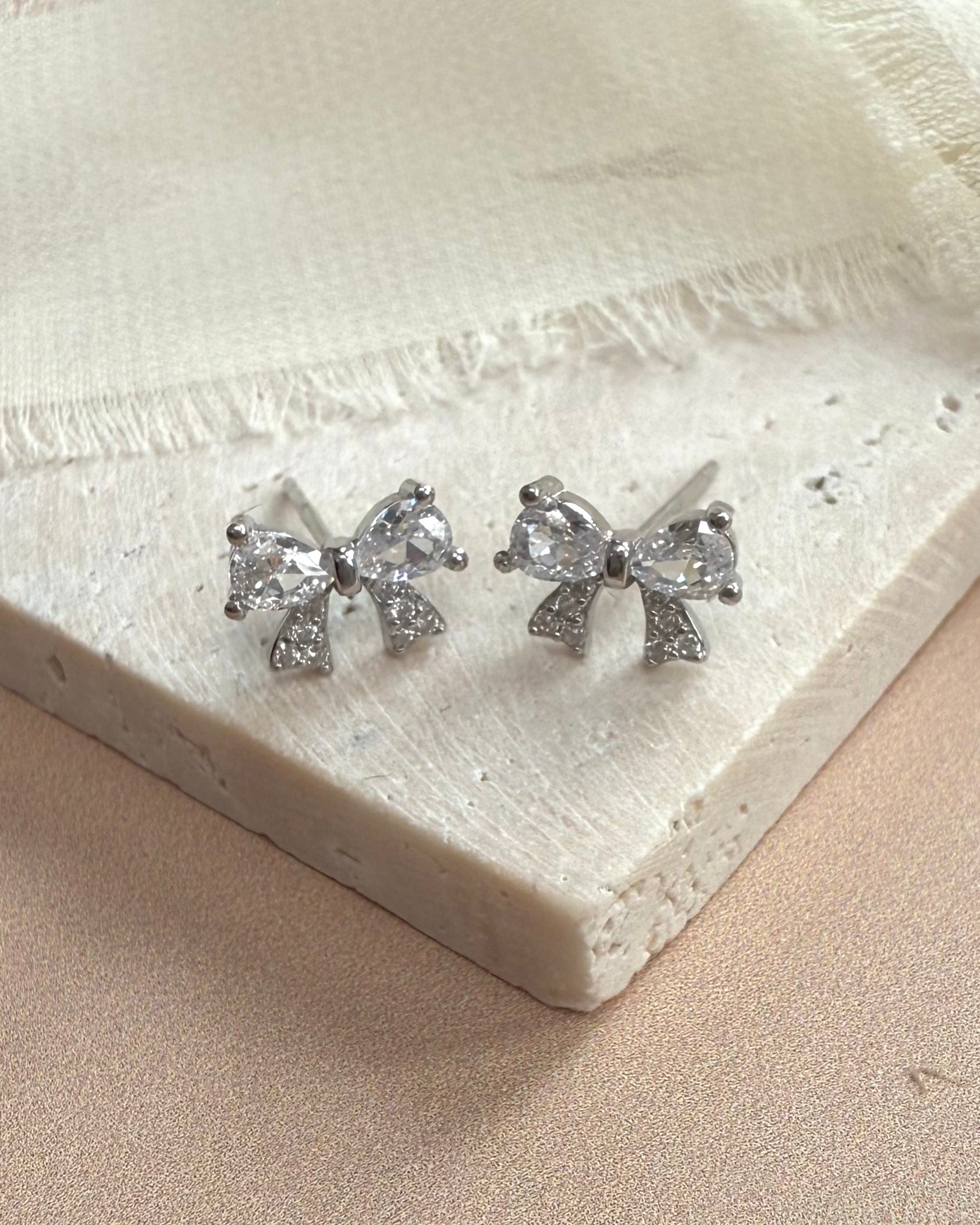 Earrings Bow Stud Earrings HBD Bow Stud Earrings