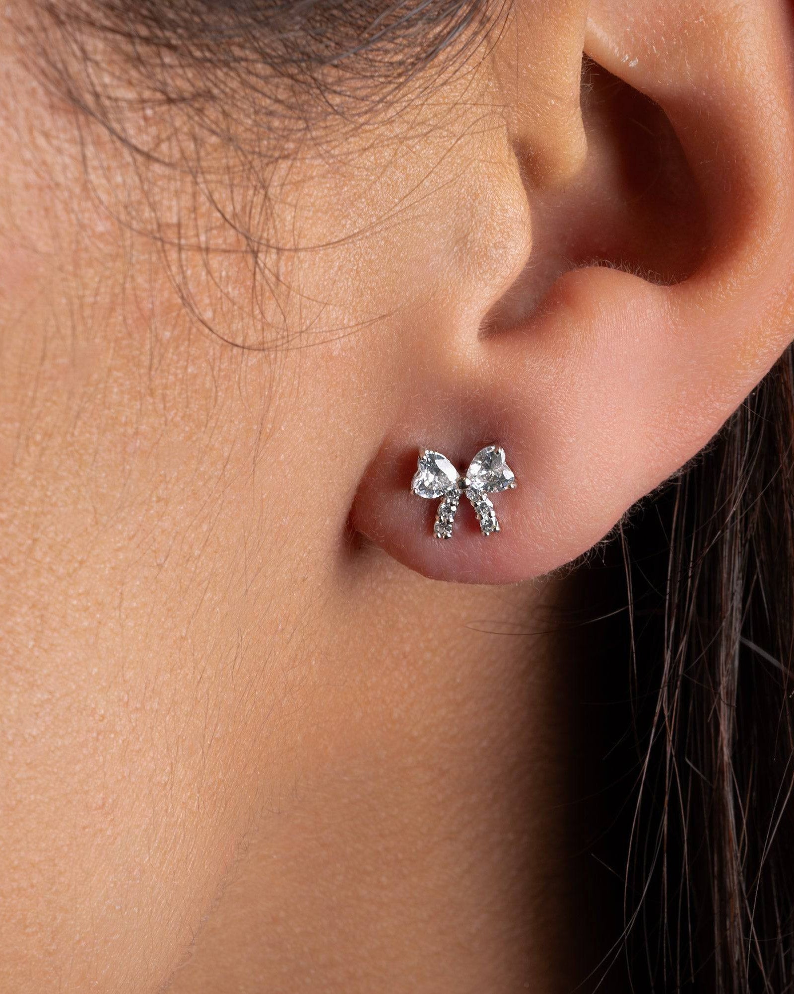 Earrings Bow Stud Earrings HBD Bow Stud Earrings