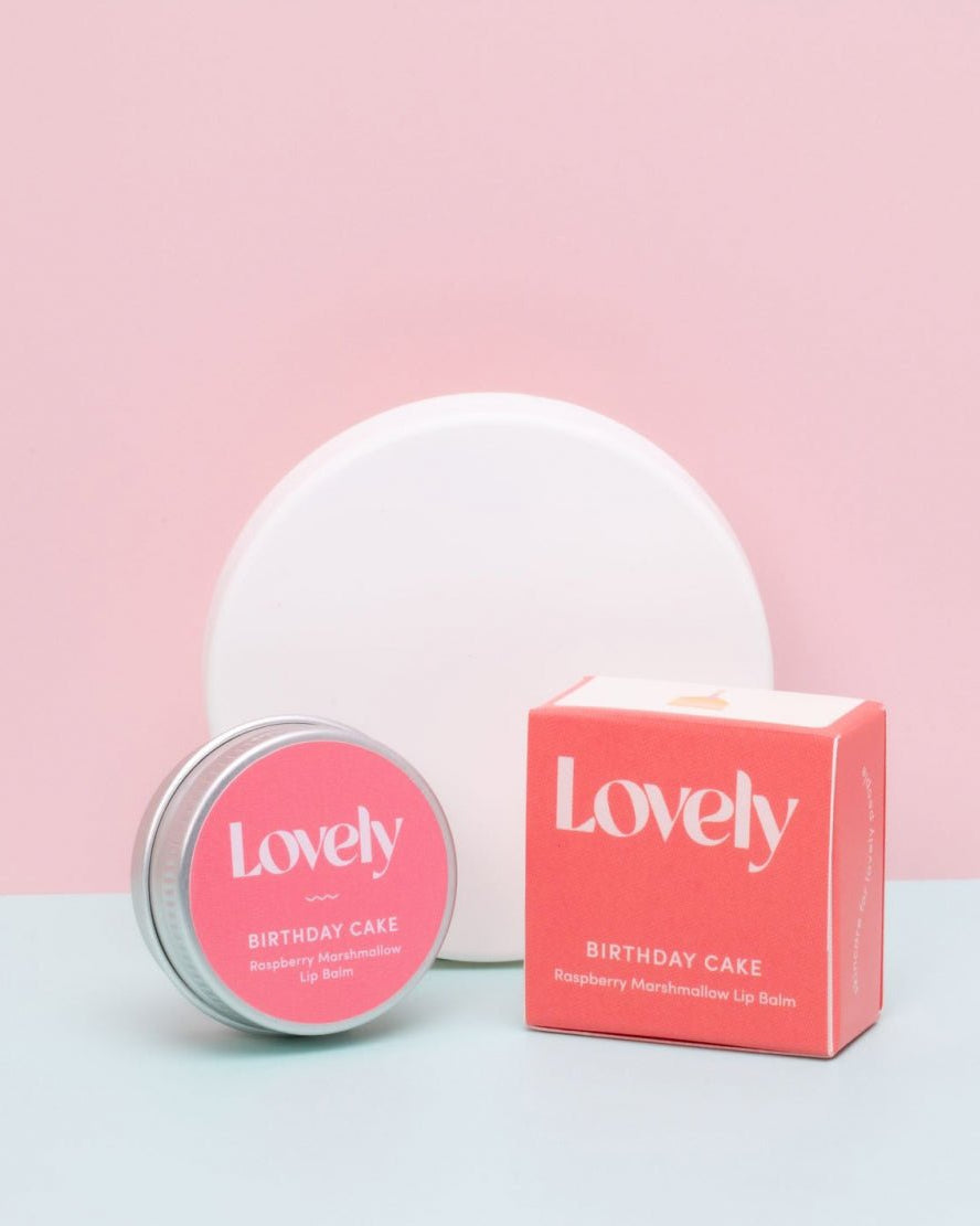 Extra Birthday Cake – Raspberry Marshmallow Lip Balm HBD Birthday Cake – Raspberry Marshmallow Lip Balm
