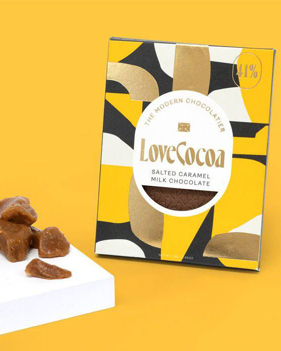 Extra Salted Caramel Milk Chocolate HBD Salted Caramel Milk Chocolate