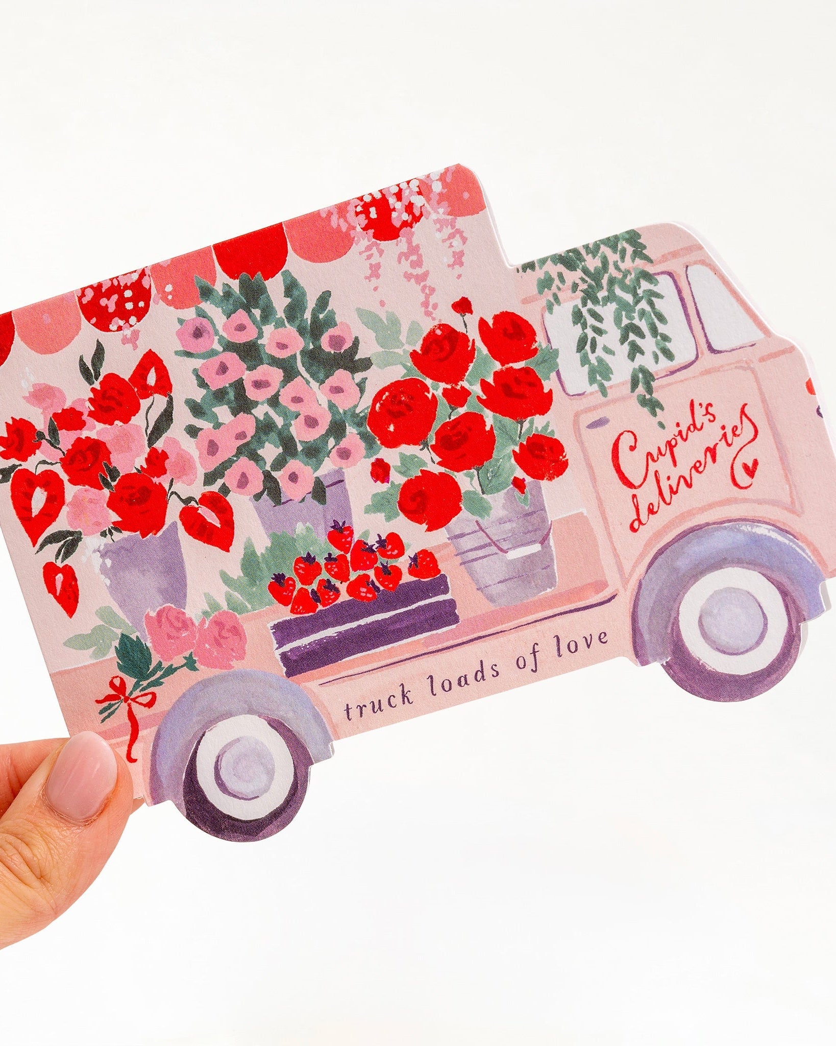 HeyBigDay Greetings Card Truck loads of love - Greeting Card