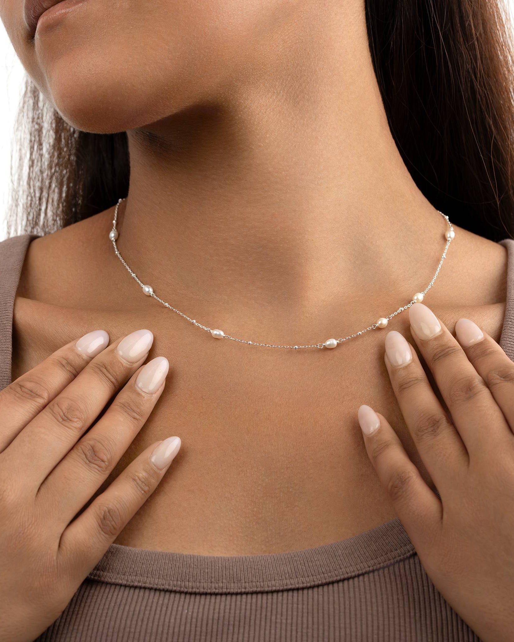 14ct Gold / 41-46cm Extender, Sterling Silver / 41-46cm Extender