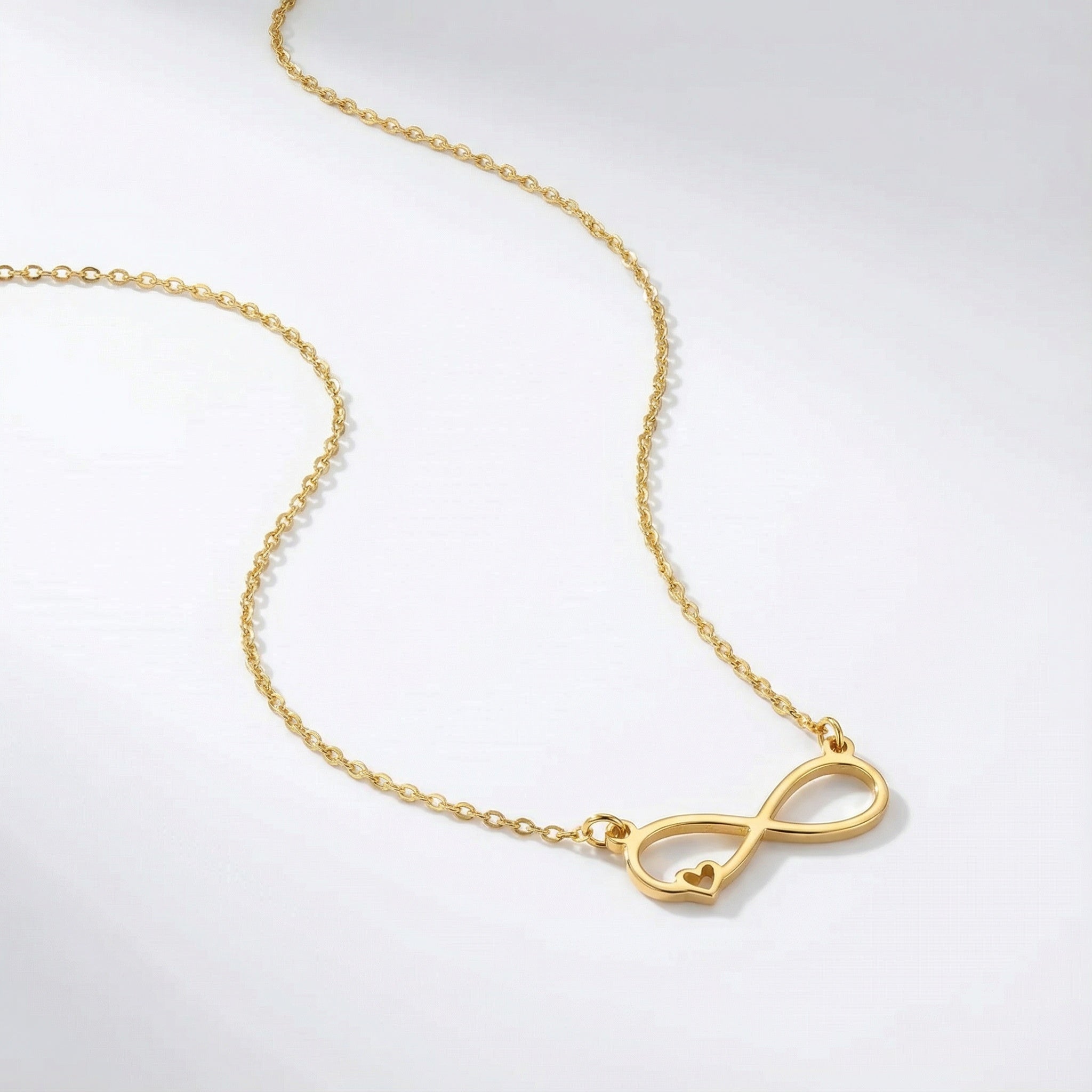 HeyBigDay Necklace Infinity & Heart Necklace