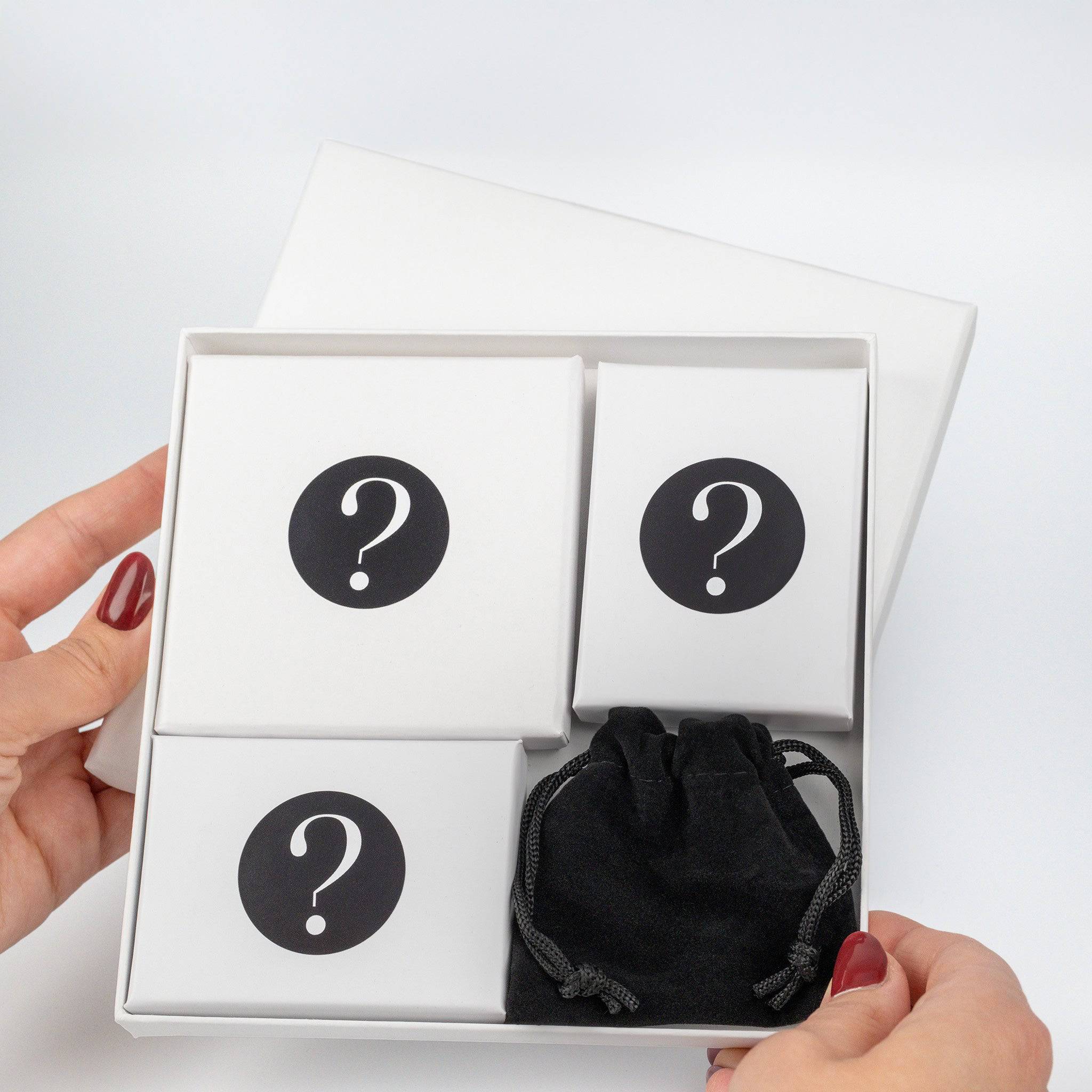 Large - Min. 4 Items Necklace Mystery Jewellery Box HBD Mystery Jewellery Box - Choose from 4 Box Options RRP £30 - £150