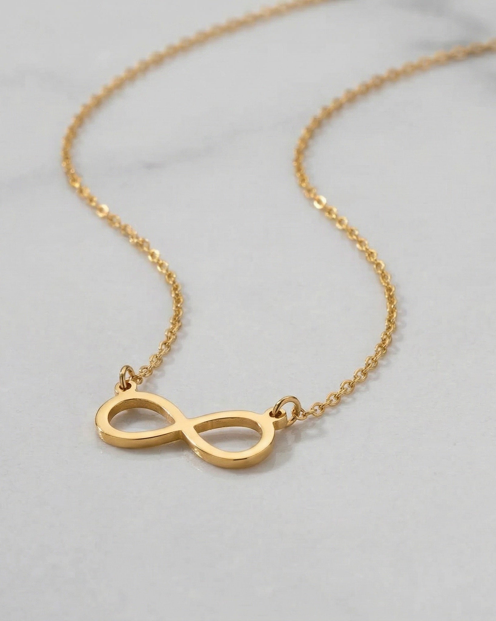 Necklace Infinity Necklace HBD Infinity Necklace – Timeless Symbol Jewellery in Gold, Silver & Vermeil