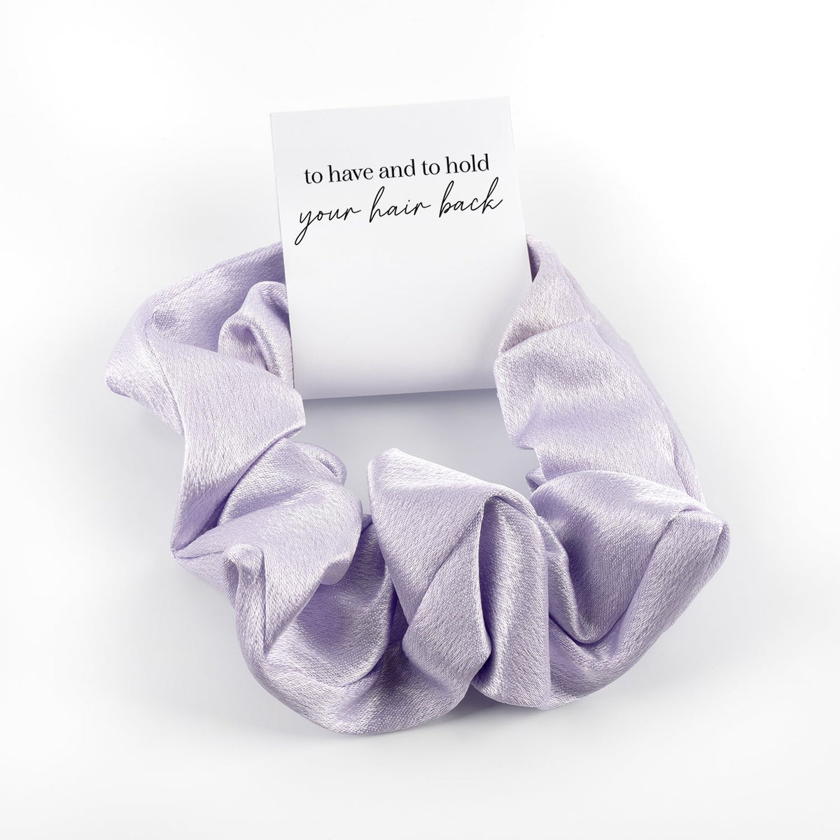 Bridesmaid Scrunchie Gift - Stylish Hair Accessory | HBD