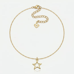 Hollow Star Charm Necklace & Bracelet